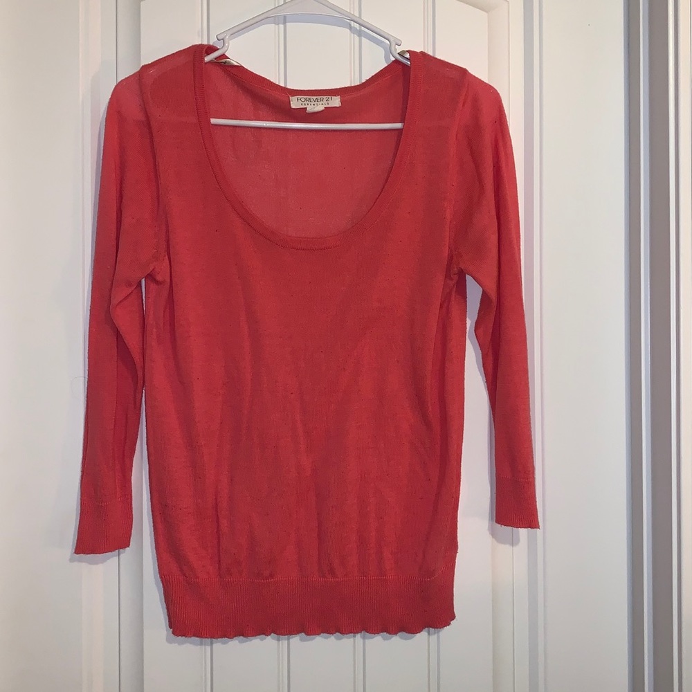 Three Quarter Length Sleeve Top
